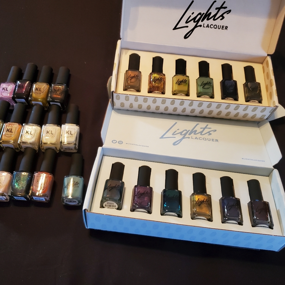 VARIOUS NAIL POLISHES BY CREATOR KATHLEEN LIGHTS, KL POLISH AND LIGHTS LAQUER